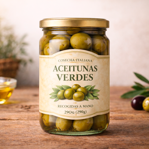 Etiquetas para aceitunas de mesa