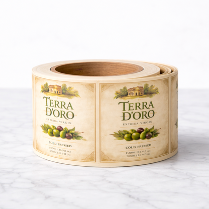 Etiquetas para aceite de oliva