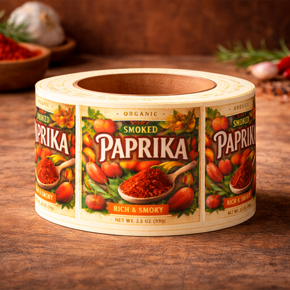 Etiquetas para especias