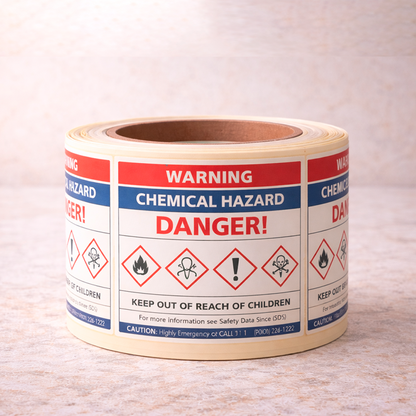 Etiquetas productos químicos