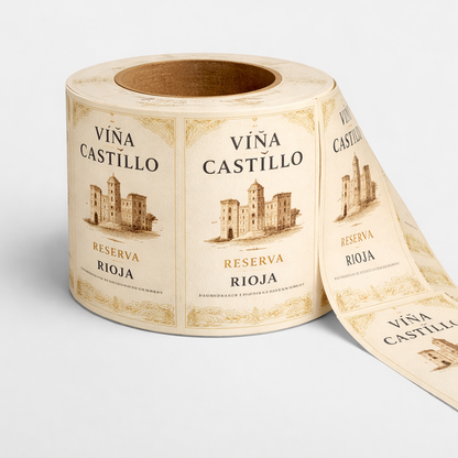 Etiquetas para vino
