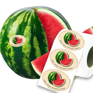 Etiqueta estándar para Sandías