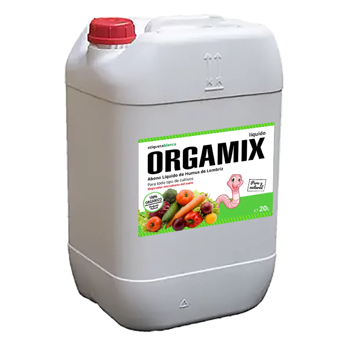 Etiquetas tamaño estándar envases 20 L Personalizadas Tamaño 210X150 Polipropileno blanco-Etiquetaonline