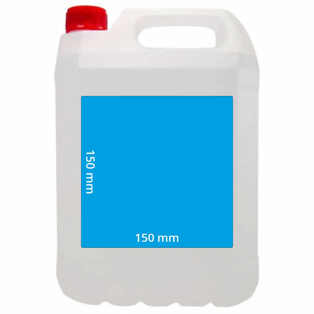 Etiquetas Agua destilada 5 L-Etiquetaonline